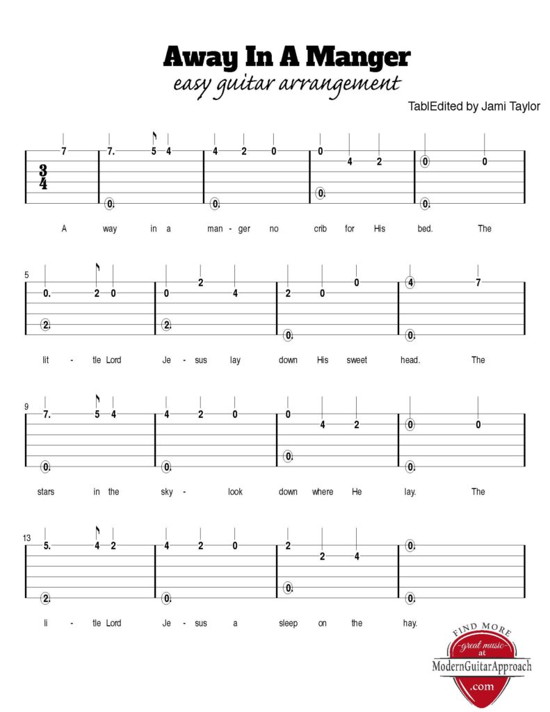 More Easy Christmas Songs Modern Guitar Approach